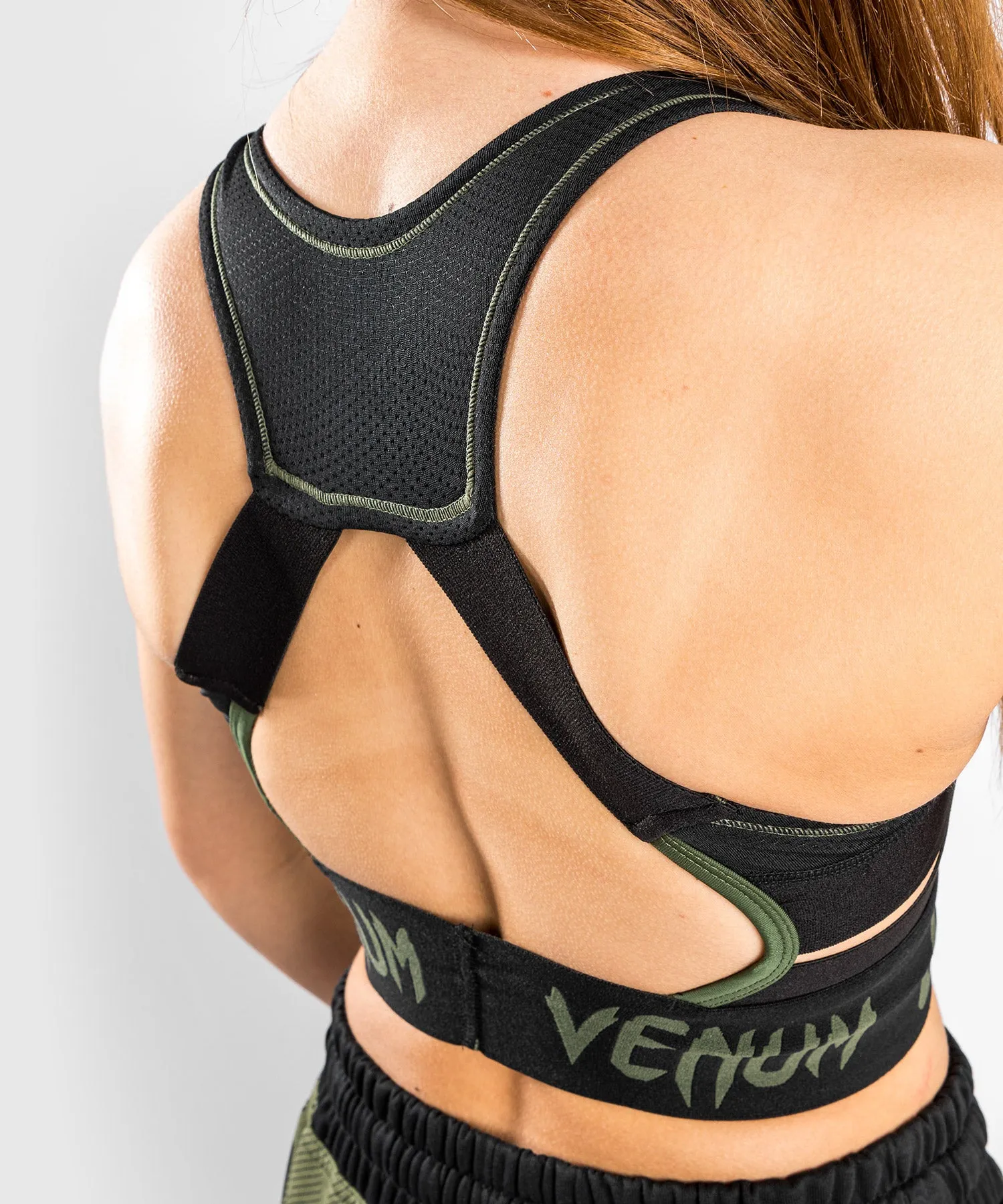 UFC VENUM AUTHENTIC FIGHT WEEK WOMEN'S KHAKI WEIGHIN BRA