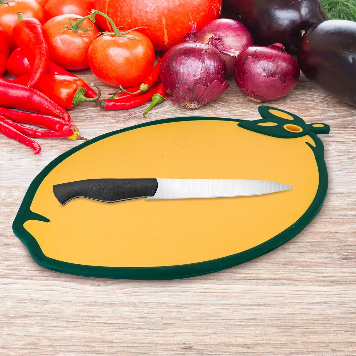 Lemon Shaped Cutting Board