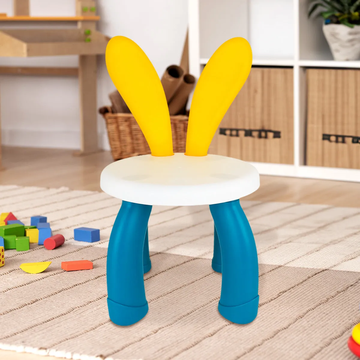 Rabbit Design Kids' Stool