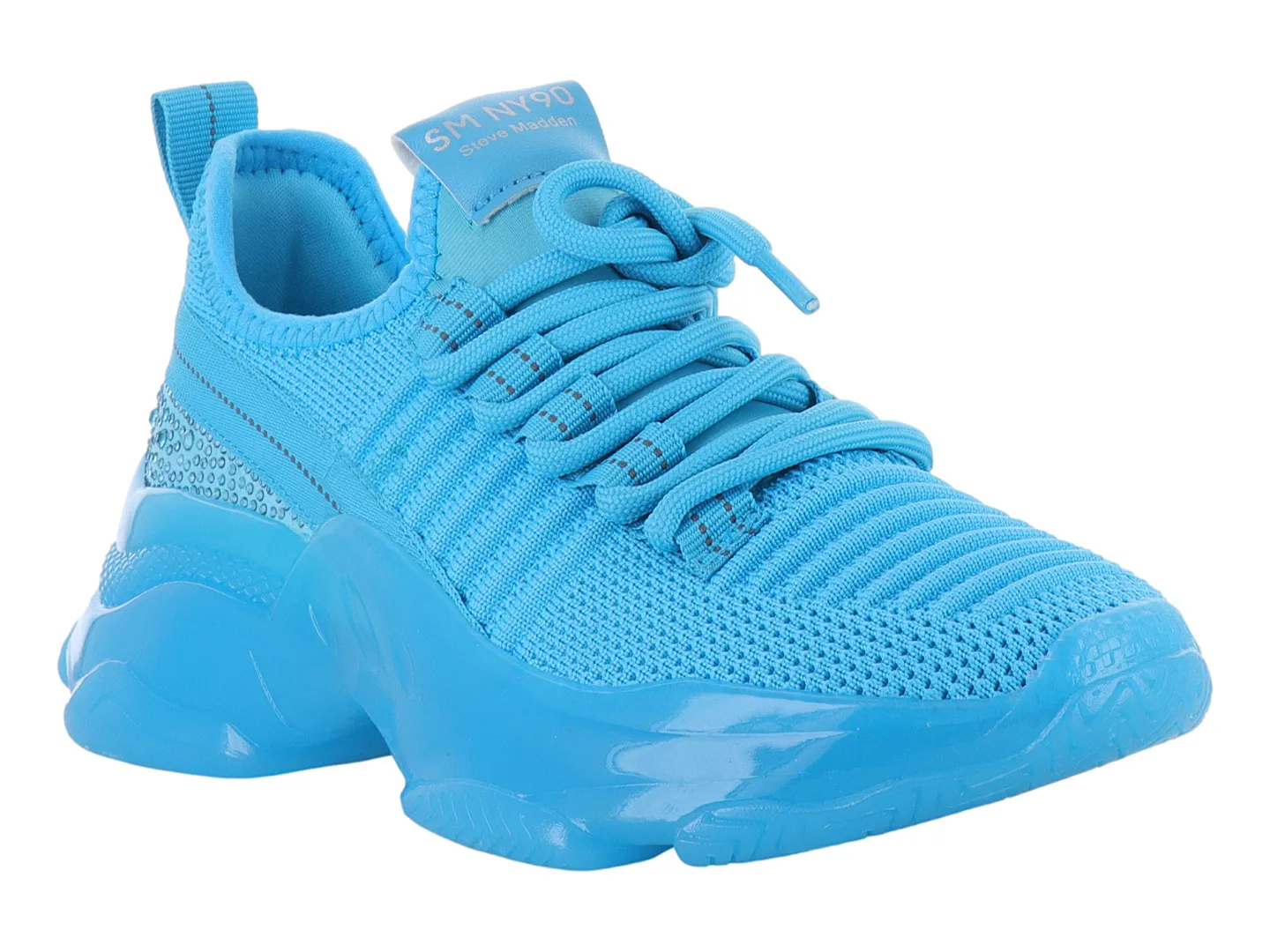 Tenis Steve Madden Jmaxima Azul Para Niña