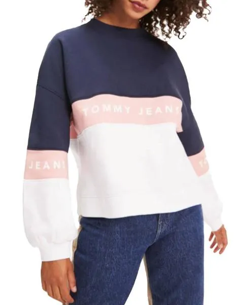 Tommy Jeans colorblock sweatshirt