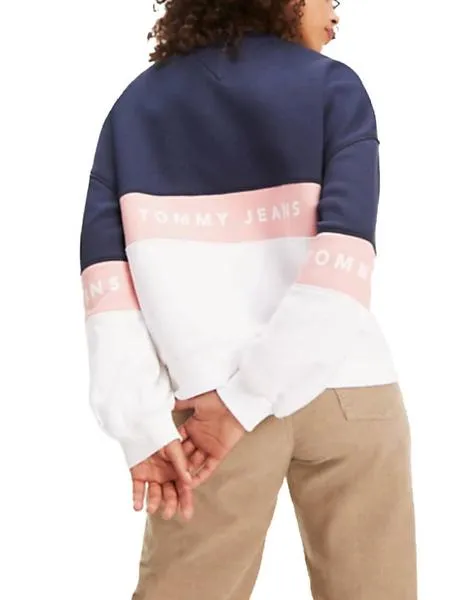 Tommy Jeans colorblock sweatshirt