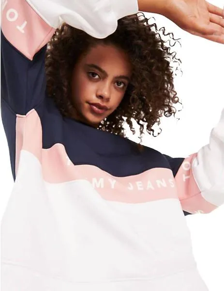 Tommy Jeans colorblock sweatshirt