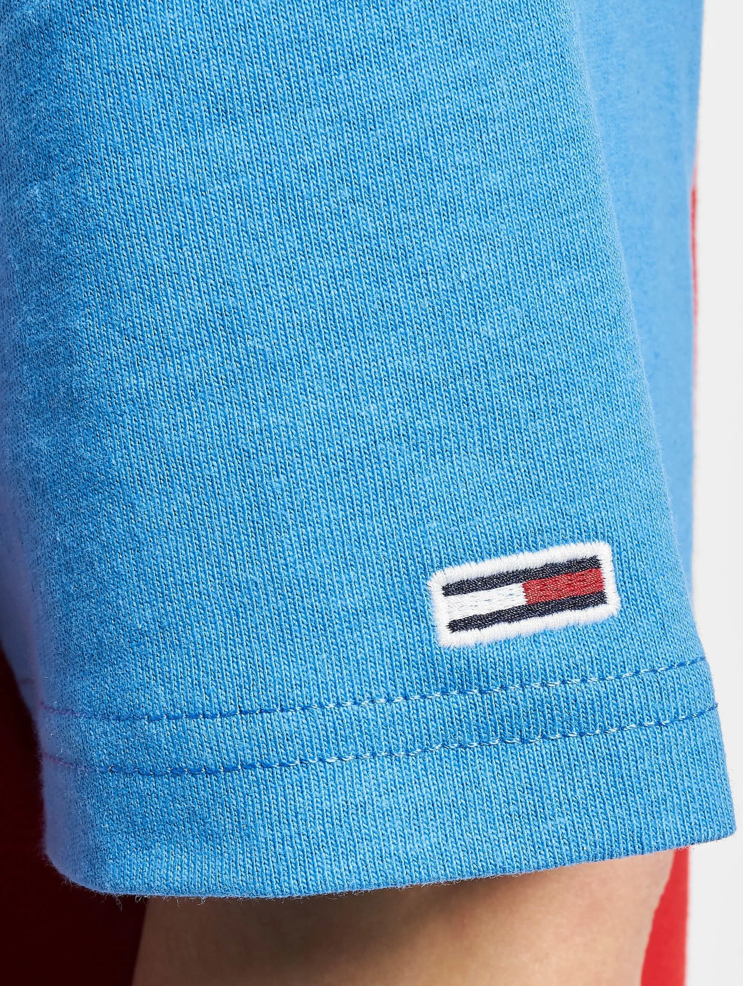 TOMMY JEANS DEEP CRIMSON MULTI TSHIRT ARCHIVE