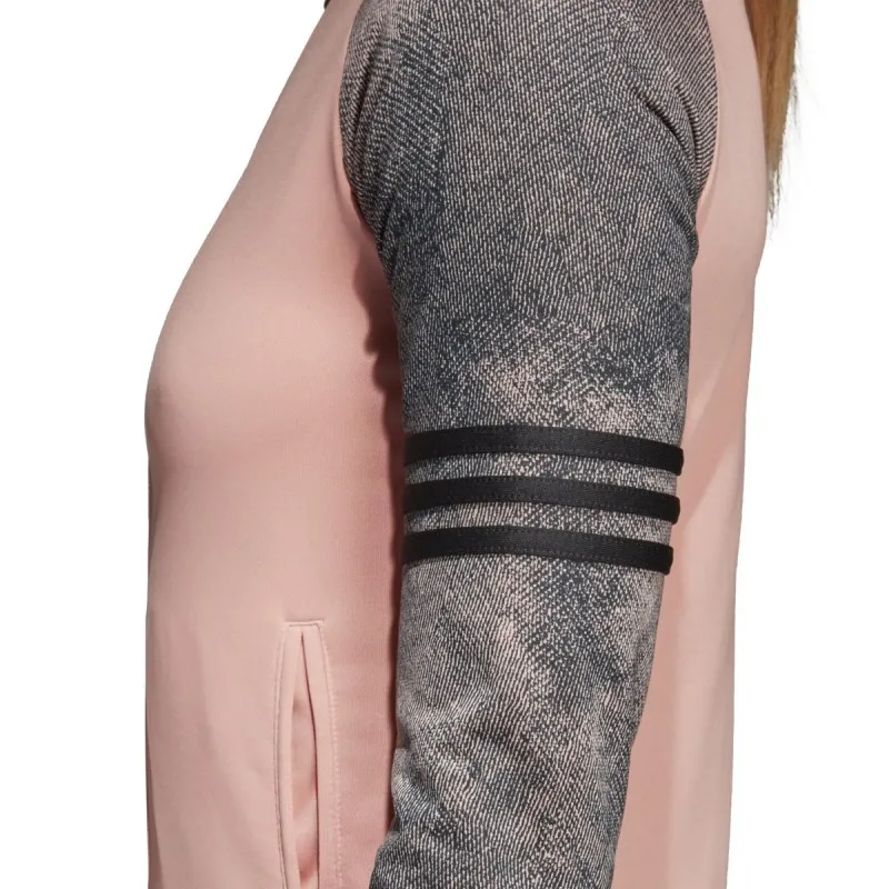 Adidas Pink and Black Cozy Women's Suit