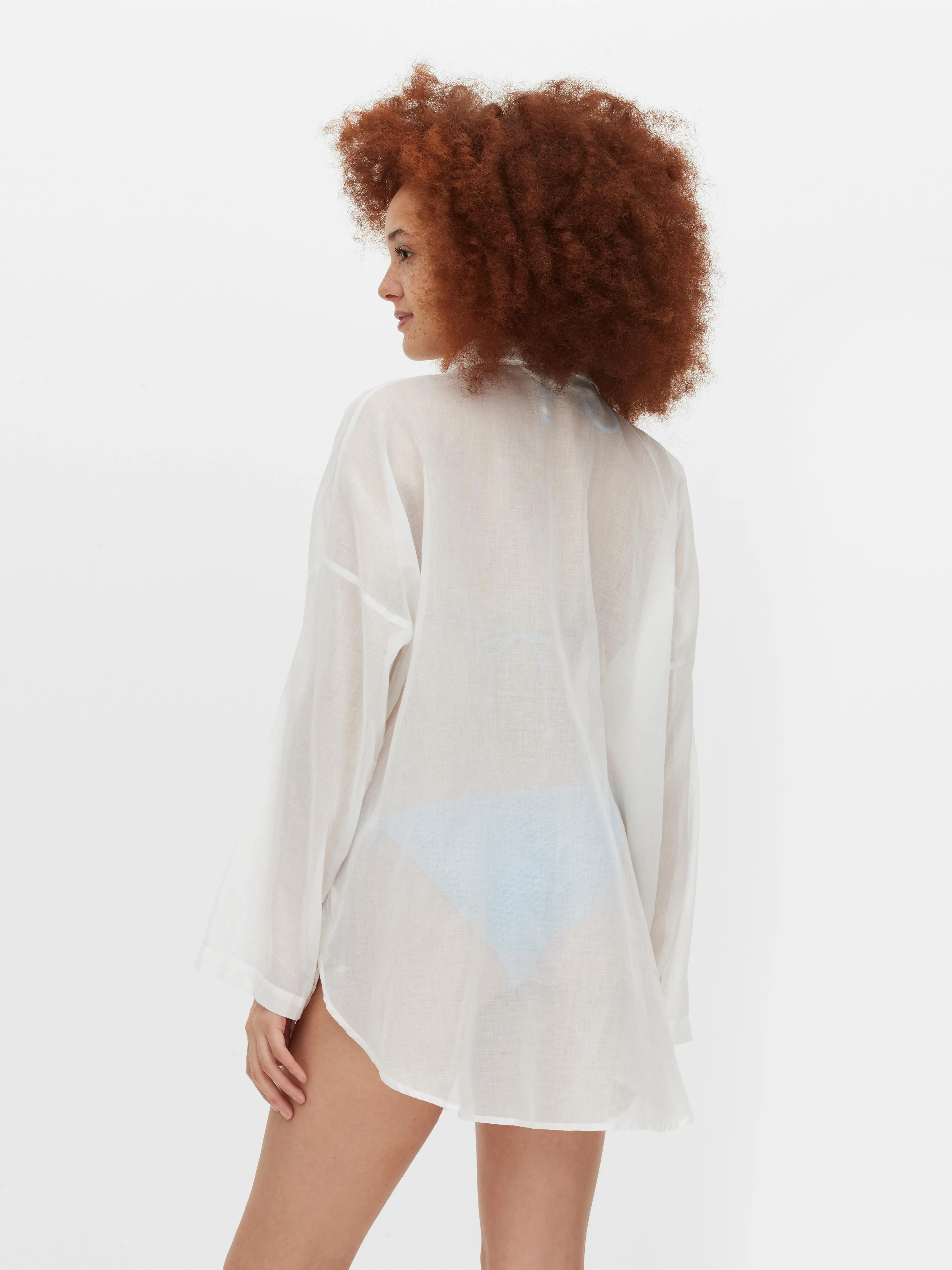 Transparent polo shirt
