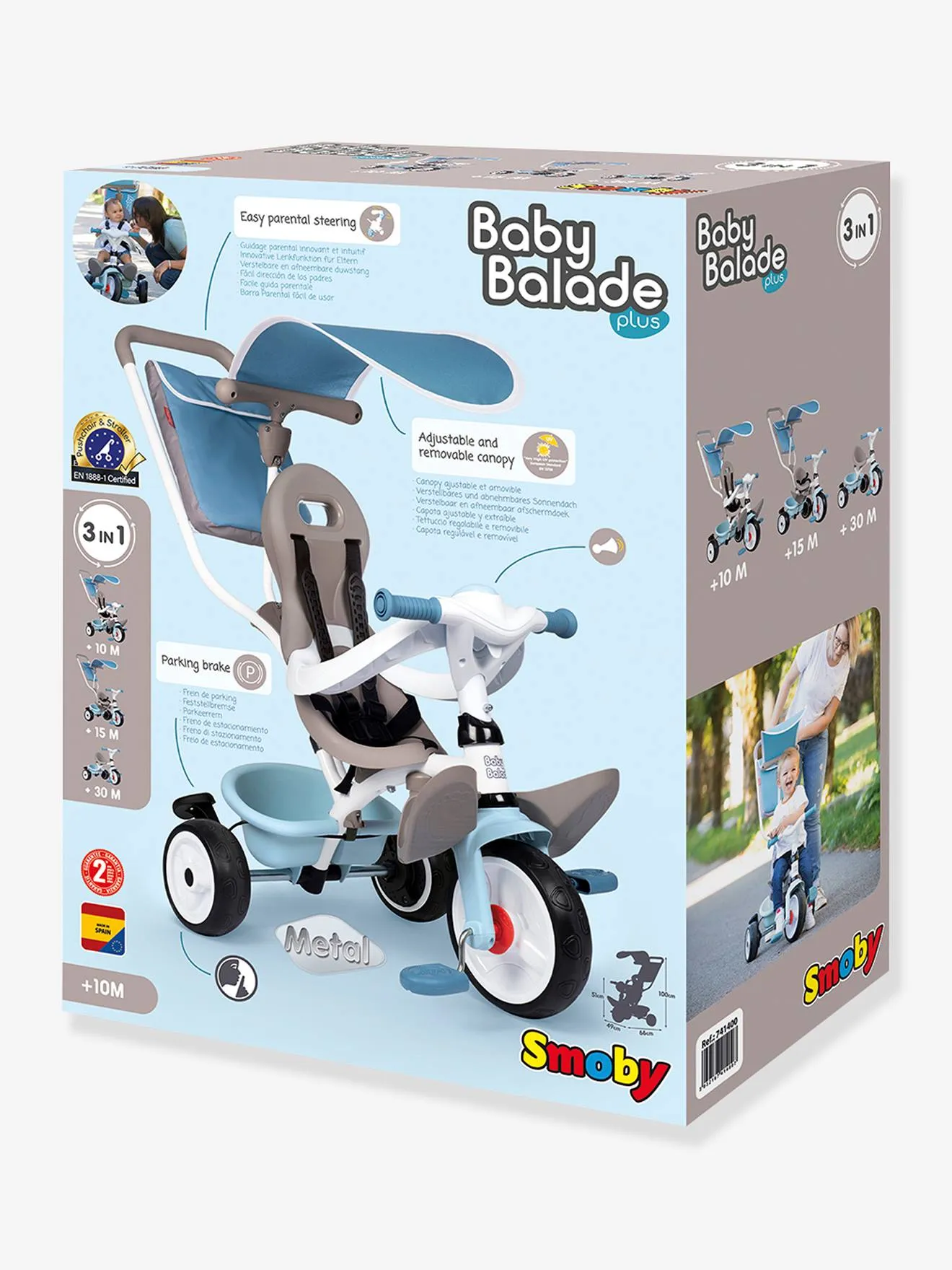 TRICICLO BABY BALADE PLUS  SMOBY STORE