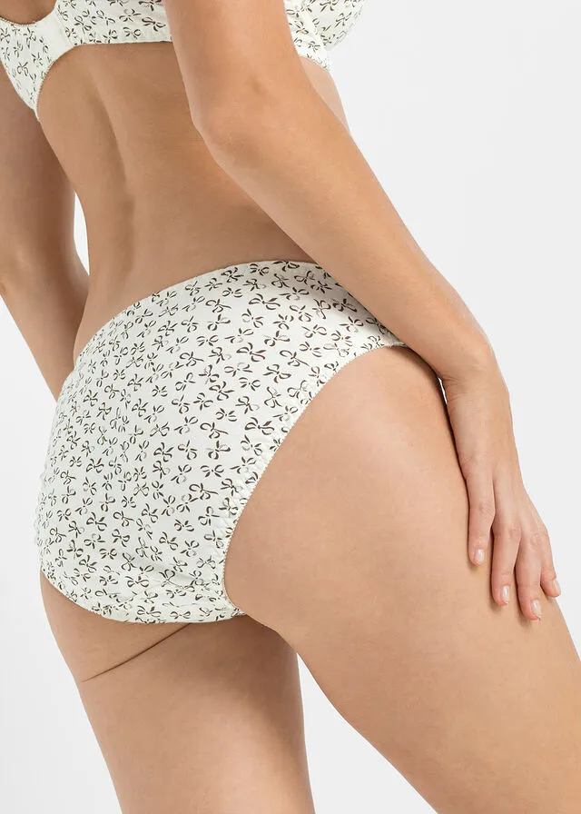 Underwear (pack of 3 units) Champagne print + brownish grey + champagne.