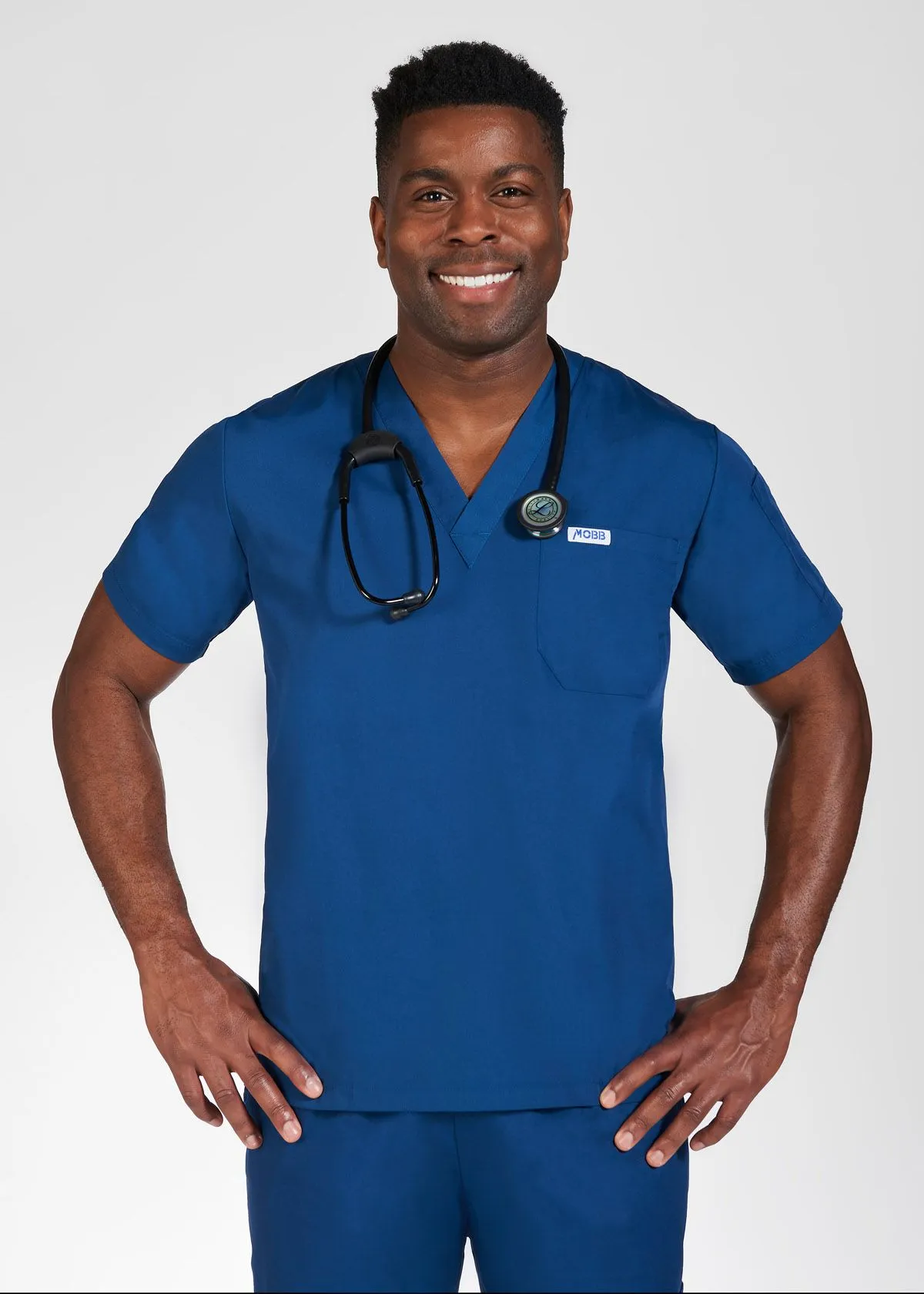 UNISEX VNECK MEDICAL SCRUB TOP  606T