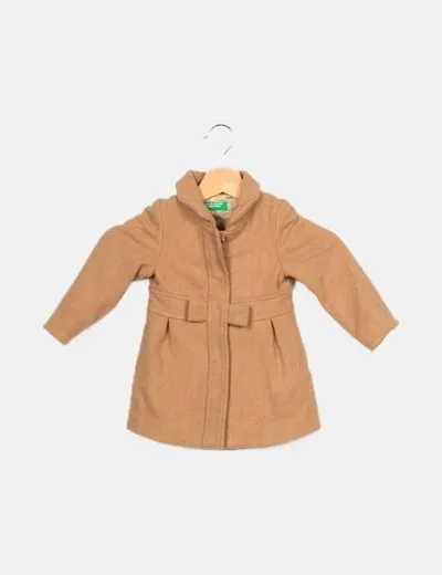United colors benetton brown casual coat.