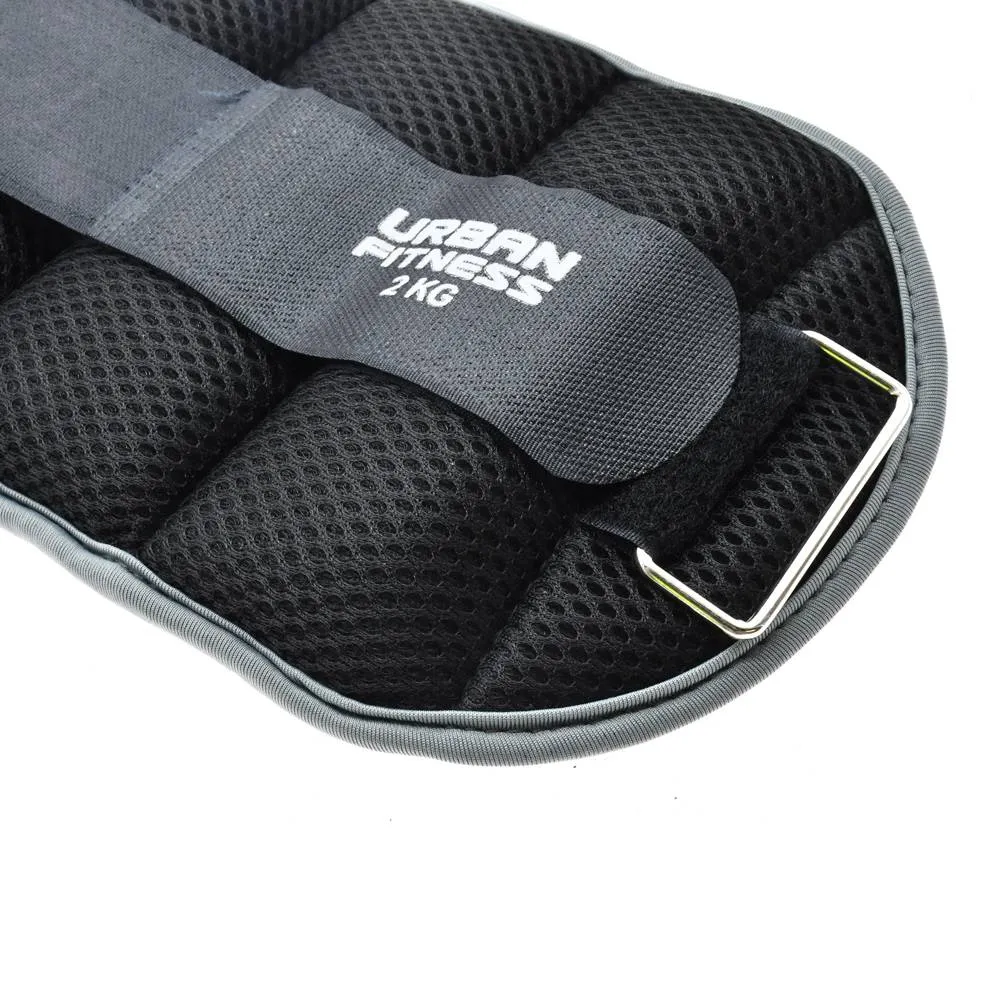 Urban Wrist and Ankle Weights 2 kg 2 Pieces UFW00520