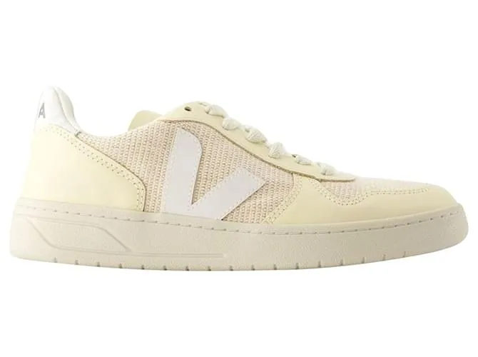 V10 ZAPATILLAS  VEJA  MALLA  AMARILLO 