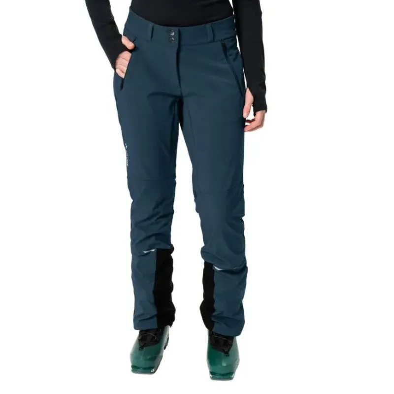 VAUDE LARICE PANTS IV  WOMEN'S BACKCOUNTRY SKIING PANTS (DARK SEA)