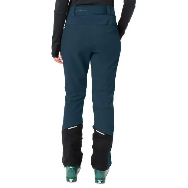 VAUDE LARICE PANTS IV  WOMEN'S BACKCOUNTRY SKIING PANTS (DARK SEA)