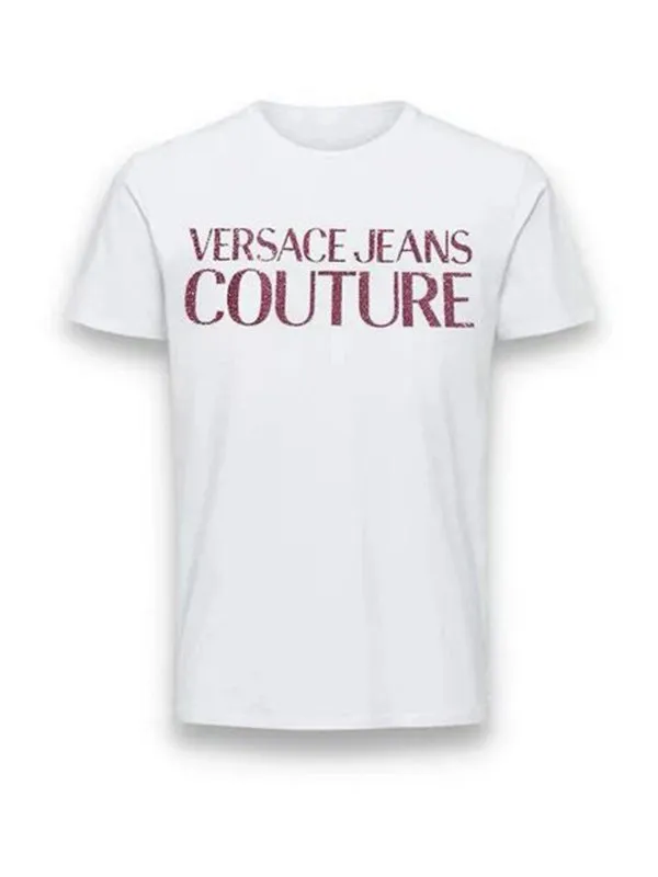 VERSACE JEANS COUTURE CAMISETA  FUCSIA