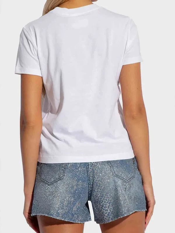 VERSACE JEANS COUTURE CAMISETA  FUCSIA