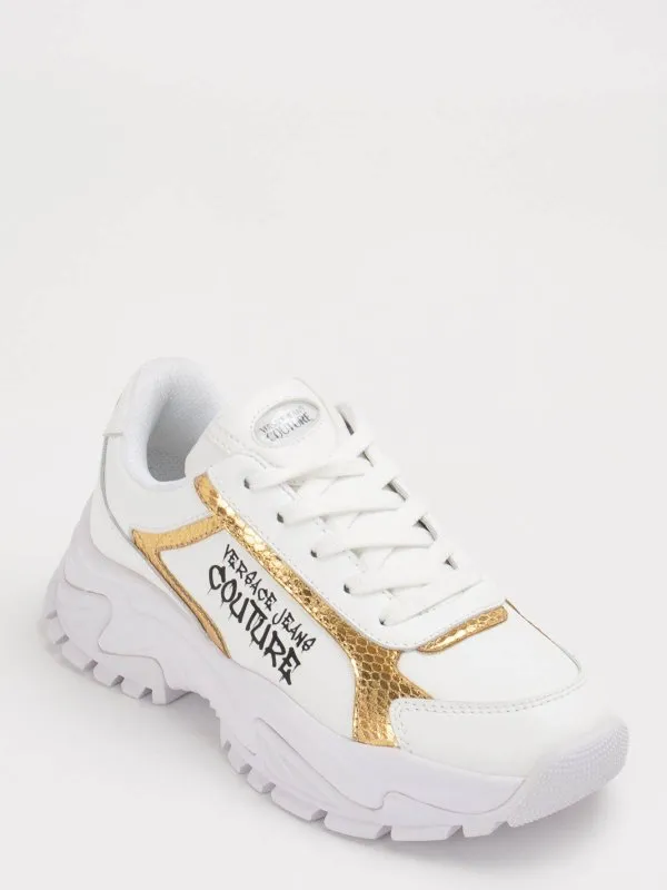VERSACE JEANS COUTURE ZAPATILLAS  BLANCO