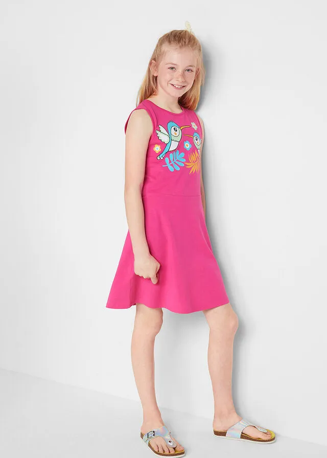 SOFT MINT + DEEP PURPLE + PINK LADY GIRL'S KNIT DRESS (3PACK)