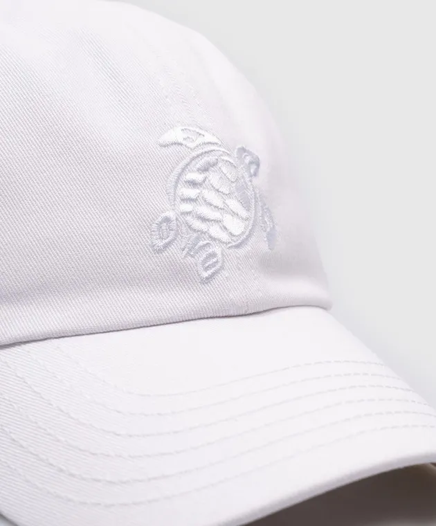White Cap Capson with Logo by Vilebrequin
