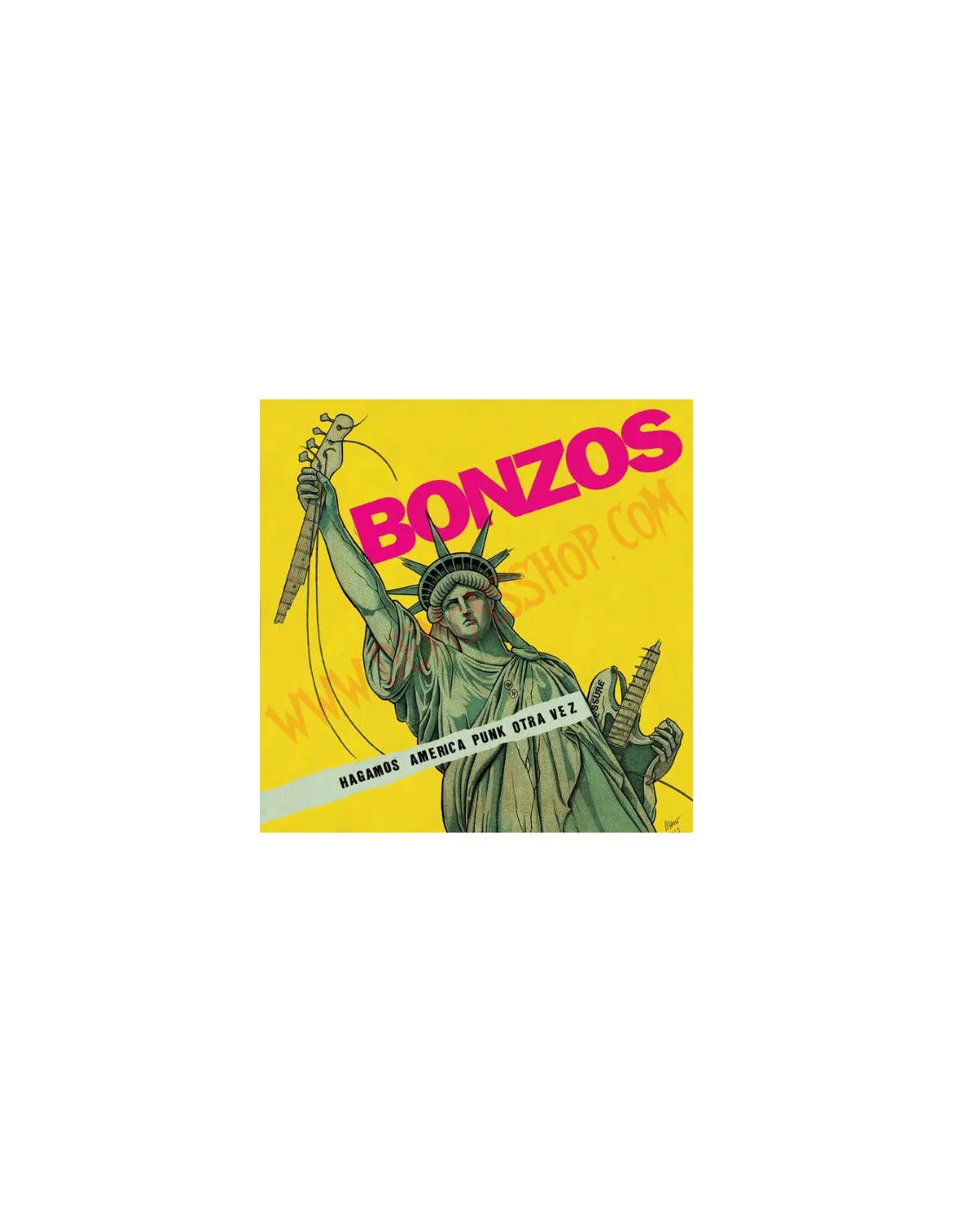 VINYL LP BONZOS  LET'S MAKE AMERICA PUNK AGAIN