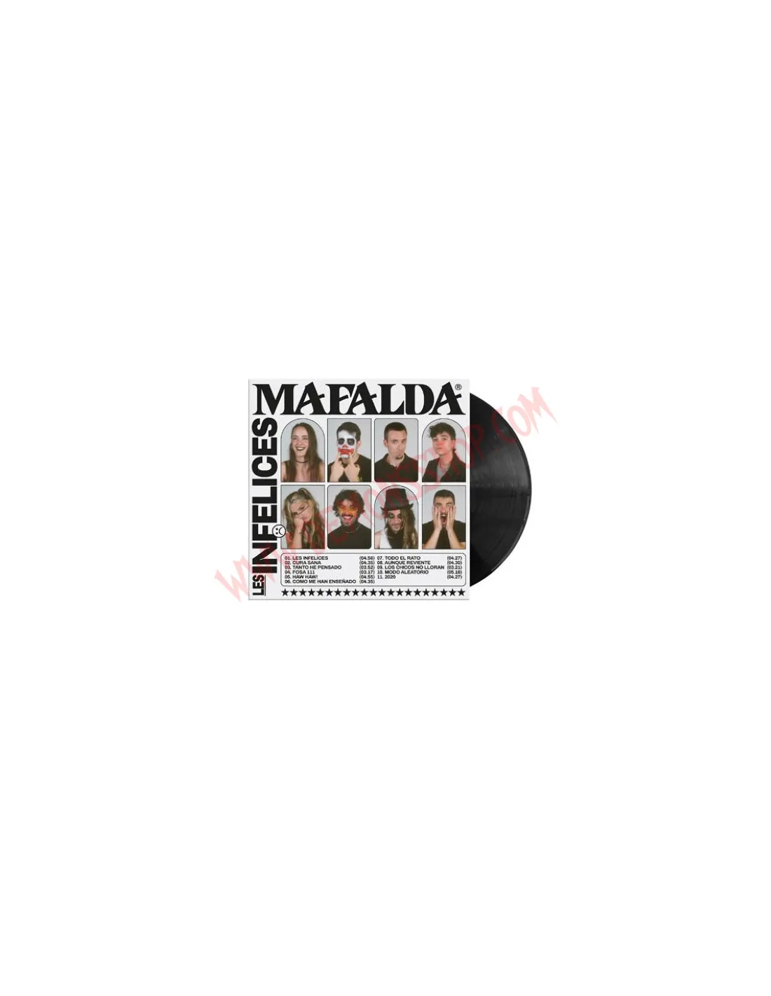 VINYL LP MAFALDA  THE UNHAPPY ONES