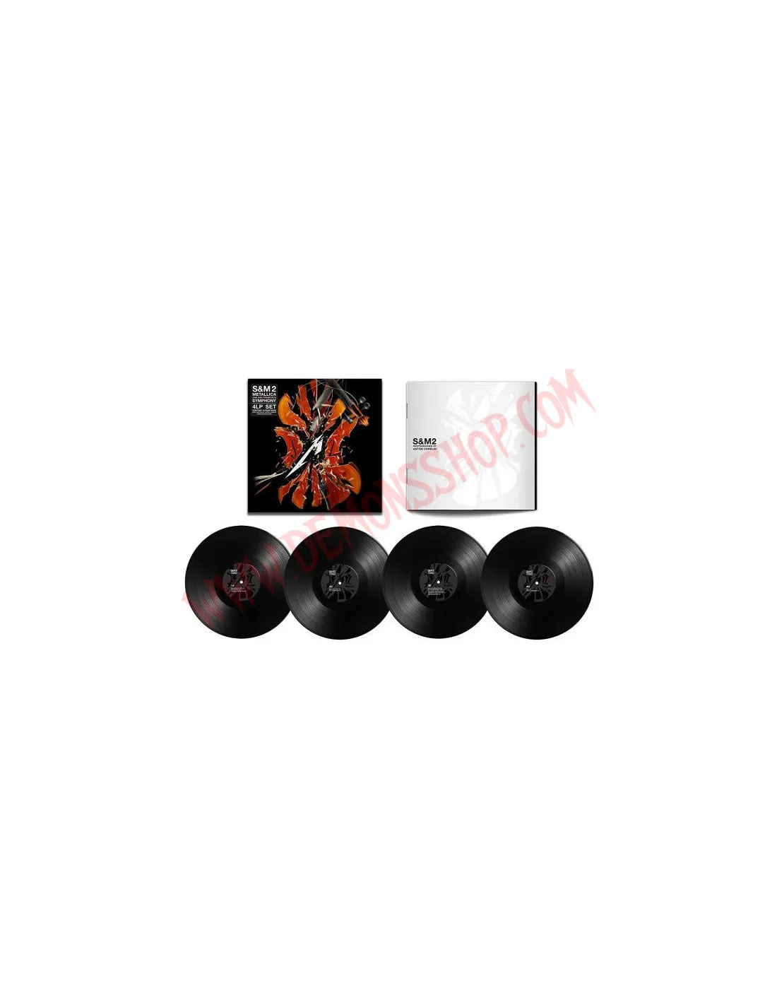METALLICA LP  SYMPHONY & METALLICA 2