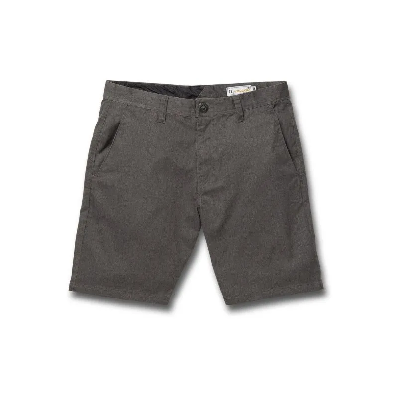VOLCOM FRICKIN MODERN STITCH 19 SHORTS  CHARCOAL HEATHER