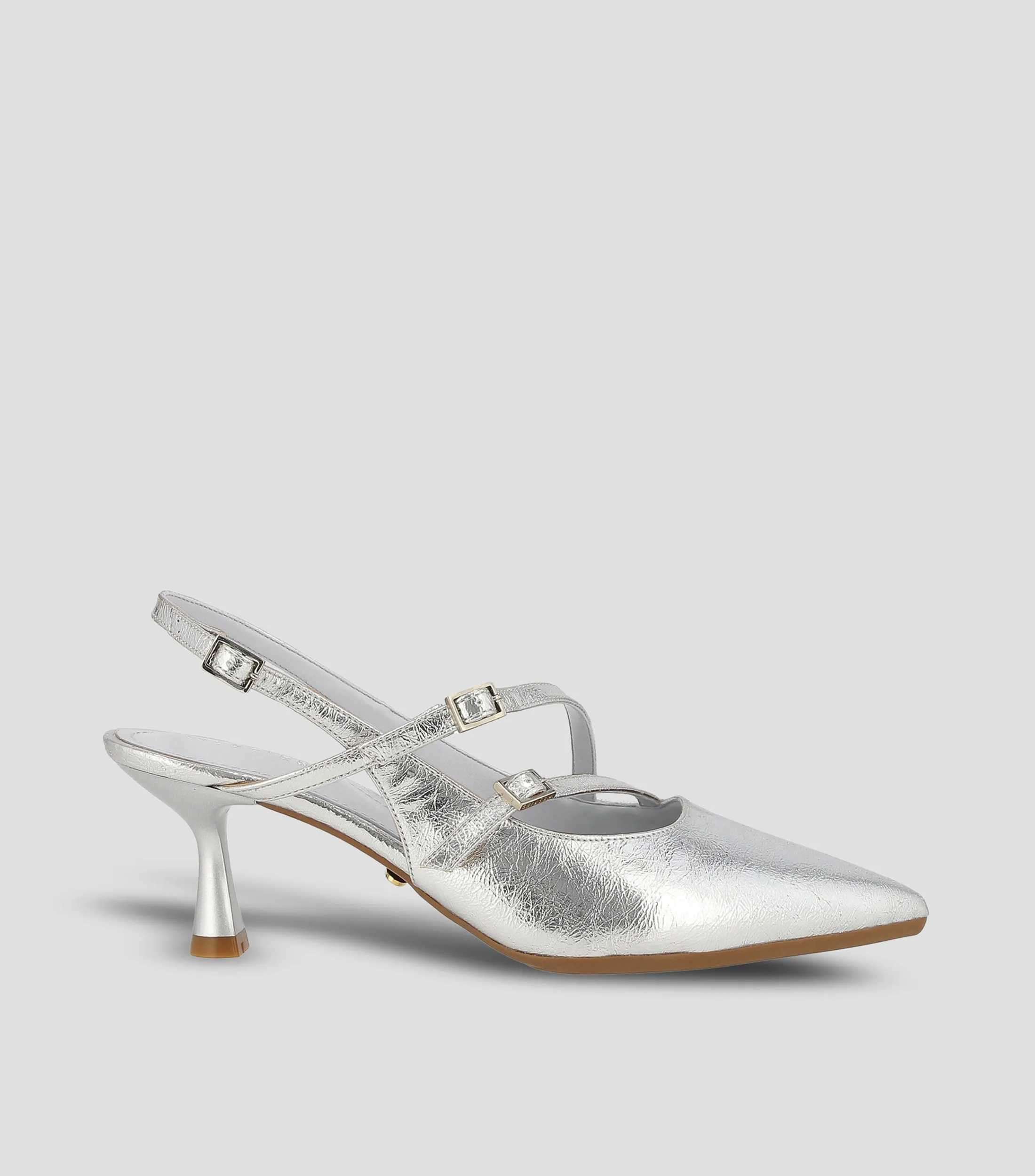 Westies Zapatillas Slingback WeMathias con tacón bajo de aguja Mujer