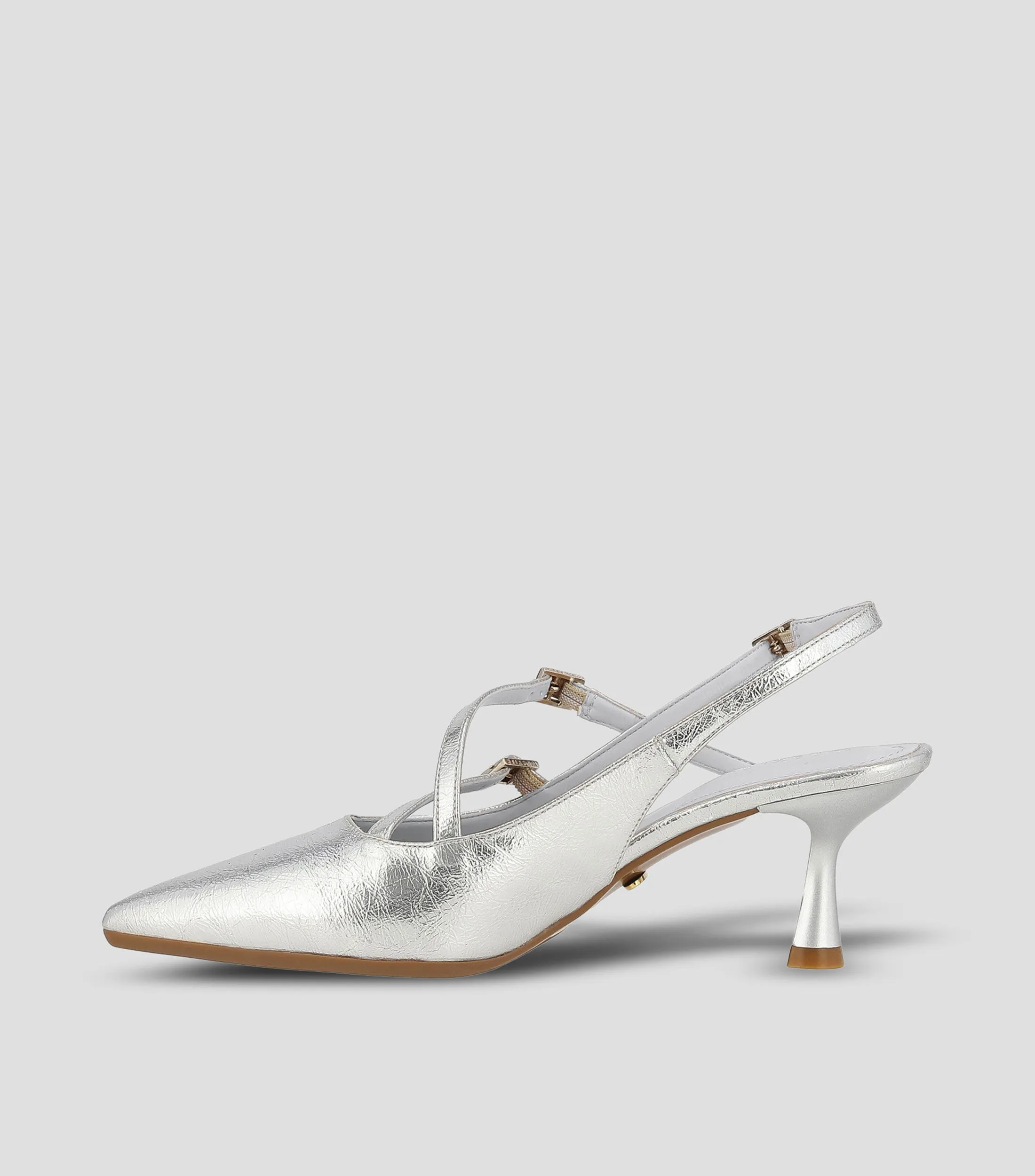 Westies Zapatillas Slingback WeMathias con tacón bajo de aguja Mujer