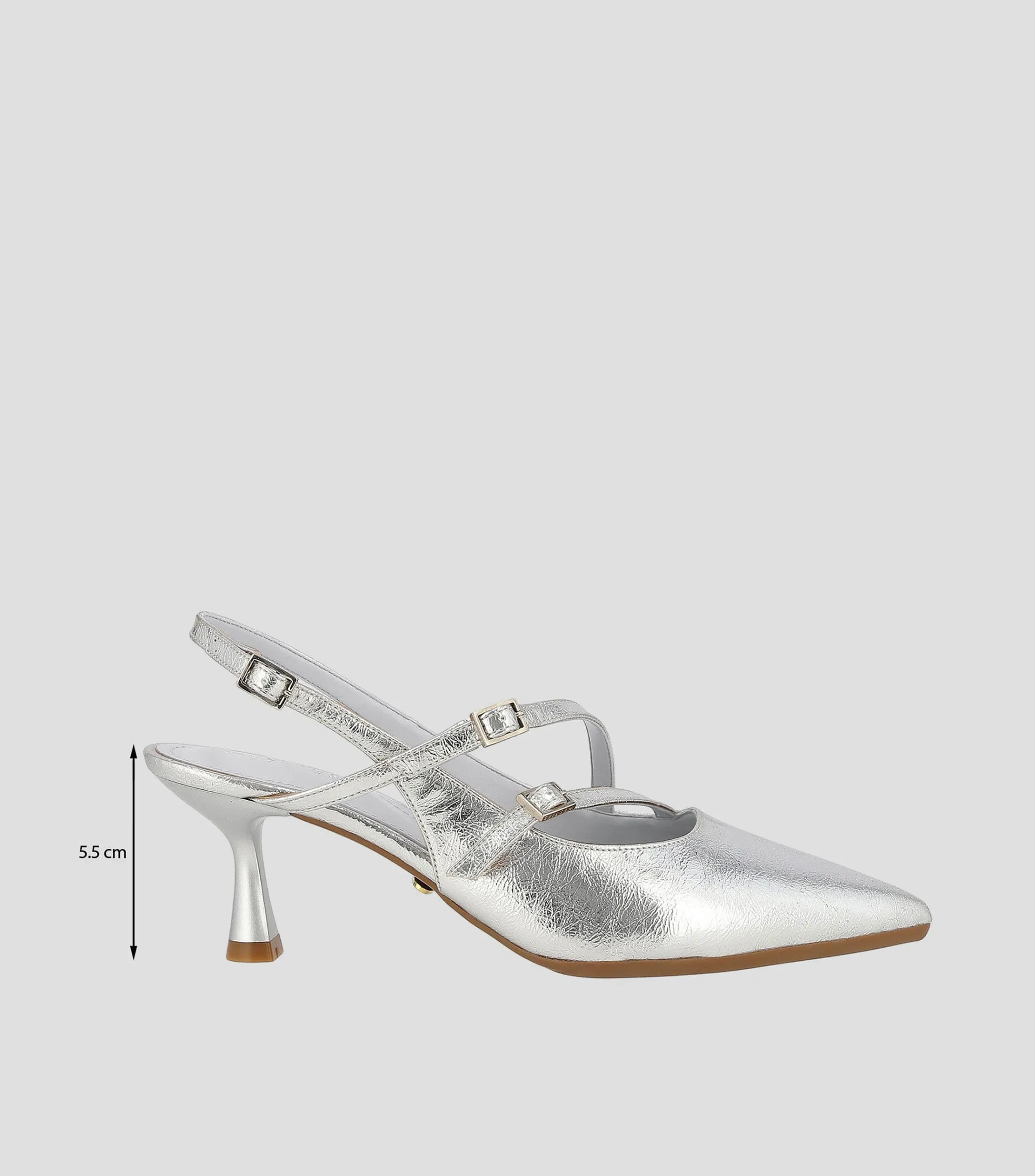 Westies Zapatillas Slingback WeMathias con tacón bajo de aguja Mujer