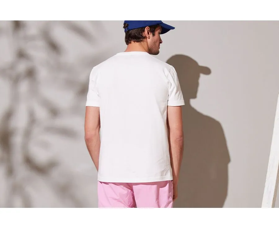 WHITE COTTON TSHIRT  EDGAR III