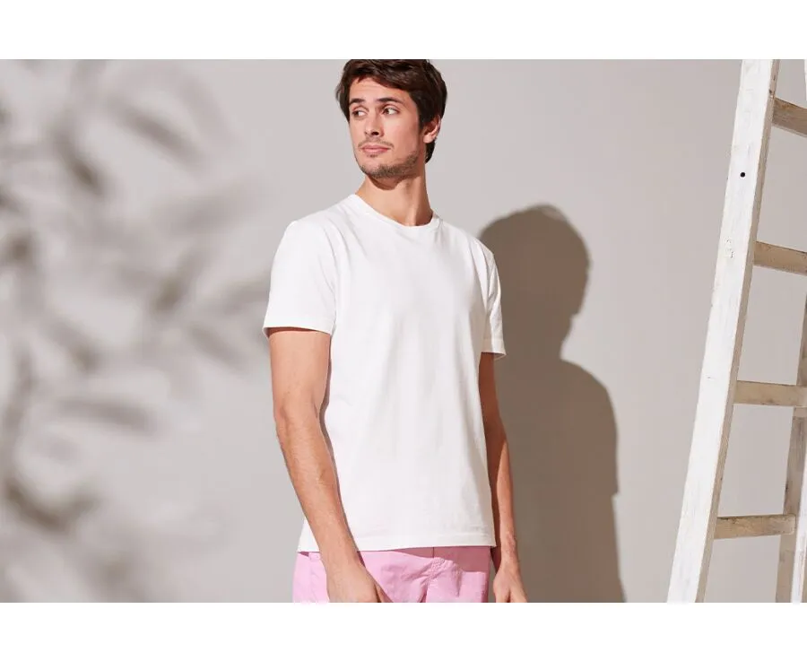 WHITE COTTON TSHIRT  EDGAR III