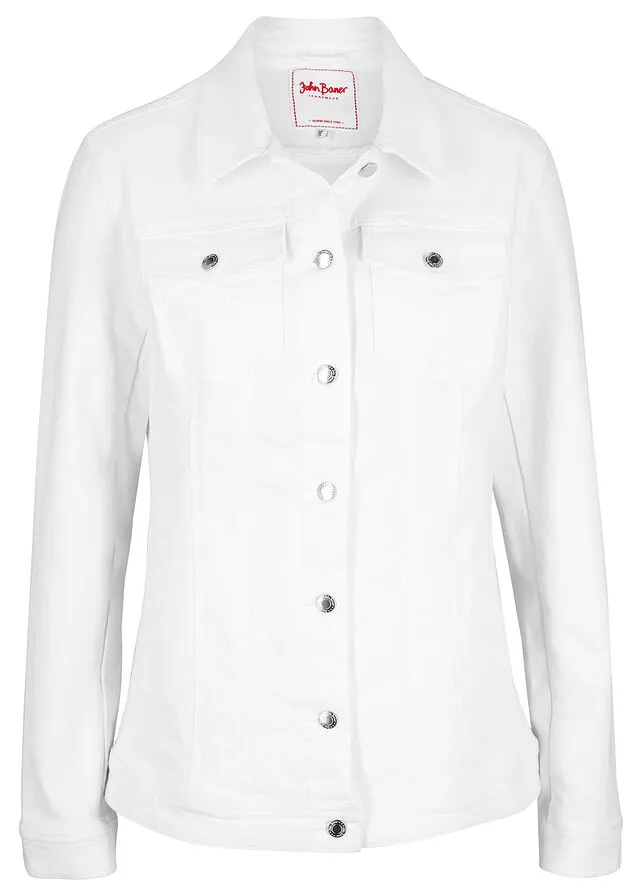 White denim jacket.
