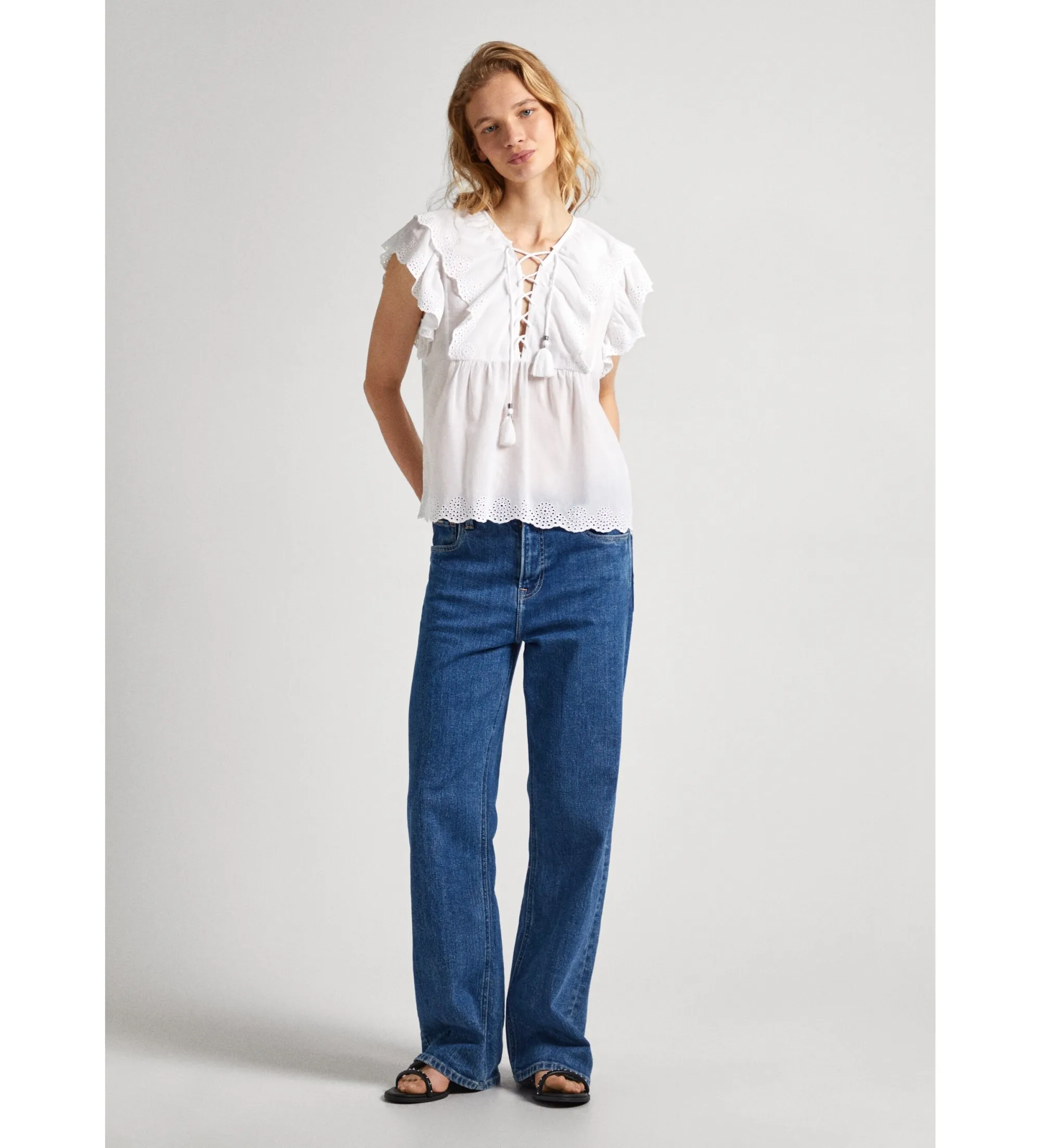 White Dorotea blouse
