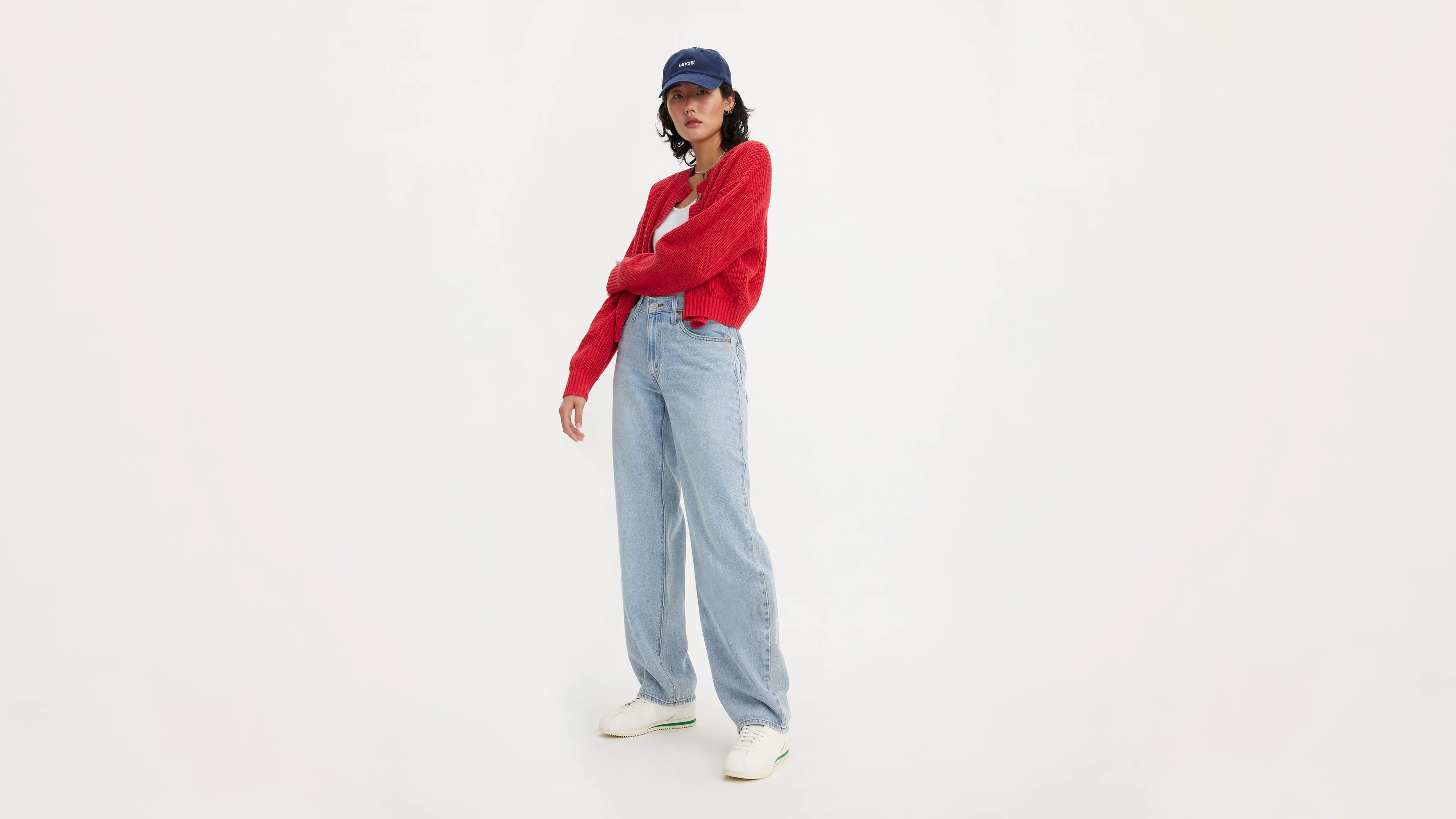 Wide Leg Lightweight Denim Pants