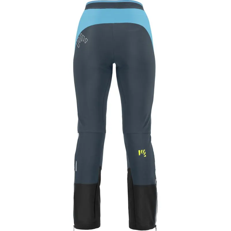 WOMENS KARPOS ALAGNA PLUS EVO SOFTSHELL PANTS  DARK SLATE/BLUE ATOLL