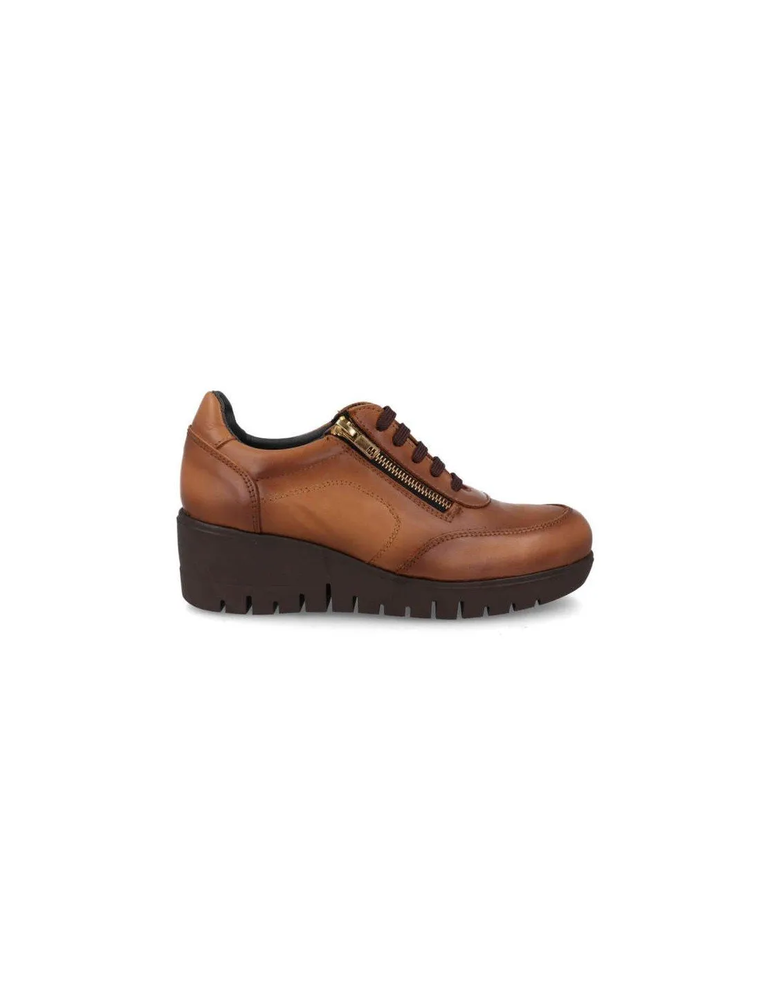 Women's shoes with comfortable zipper