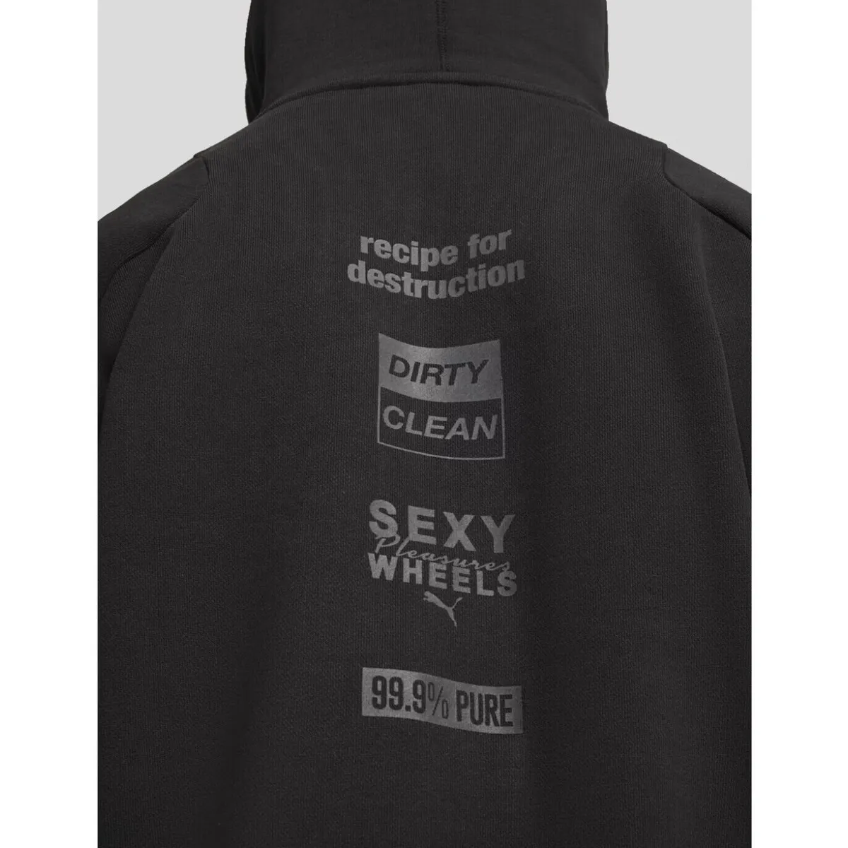 X PLEASURES HOODIE BLACK  SHOP NOW