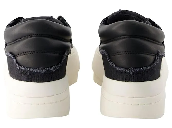 Y3 ZAPATILLAS BAJAS CENTENNIAL  Y3  CUERO  NEGRO 