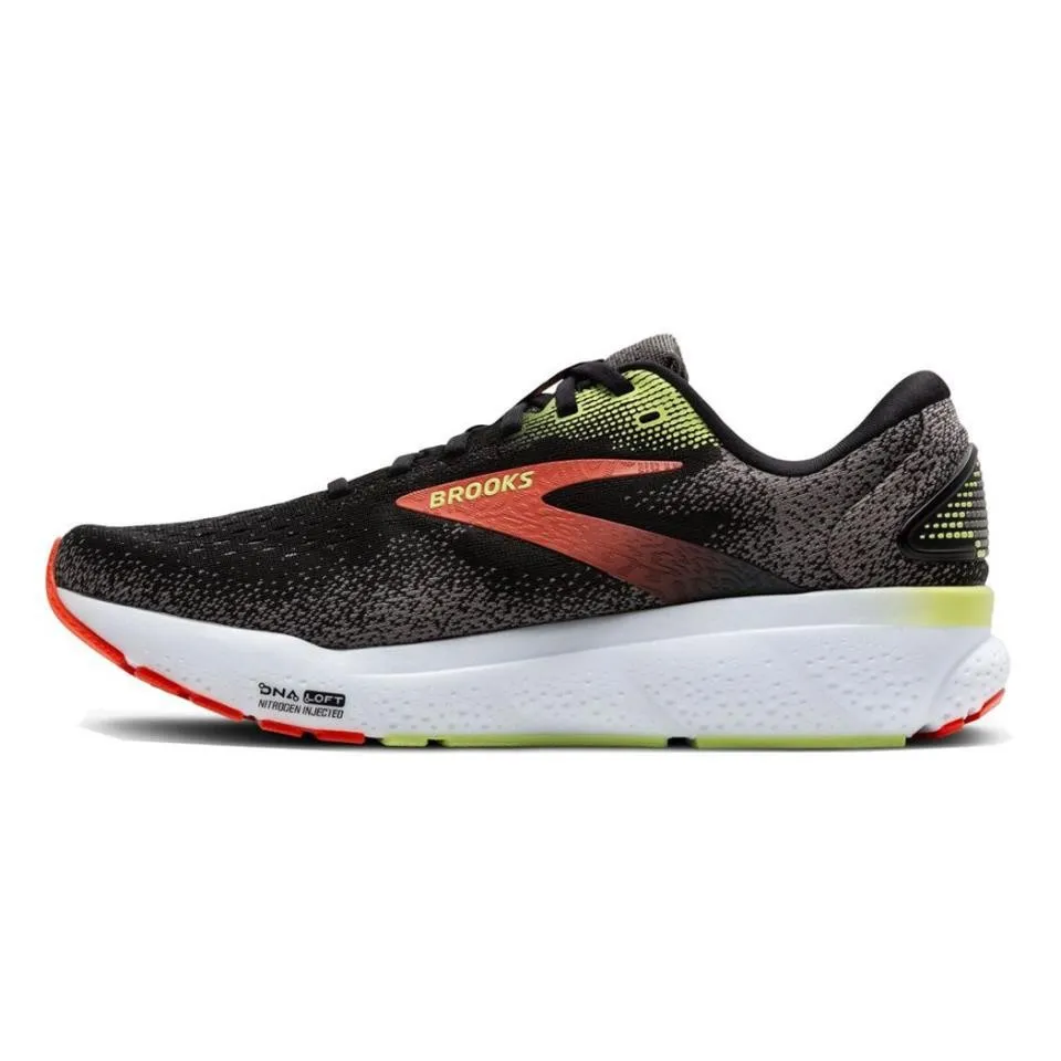 Black Brooks Ghost 16 Sneakers 1104181D049