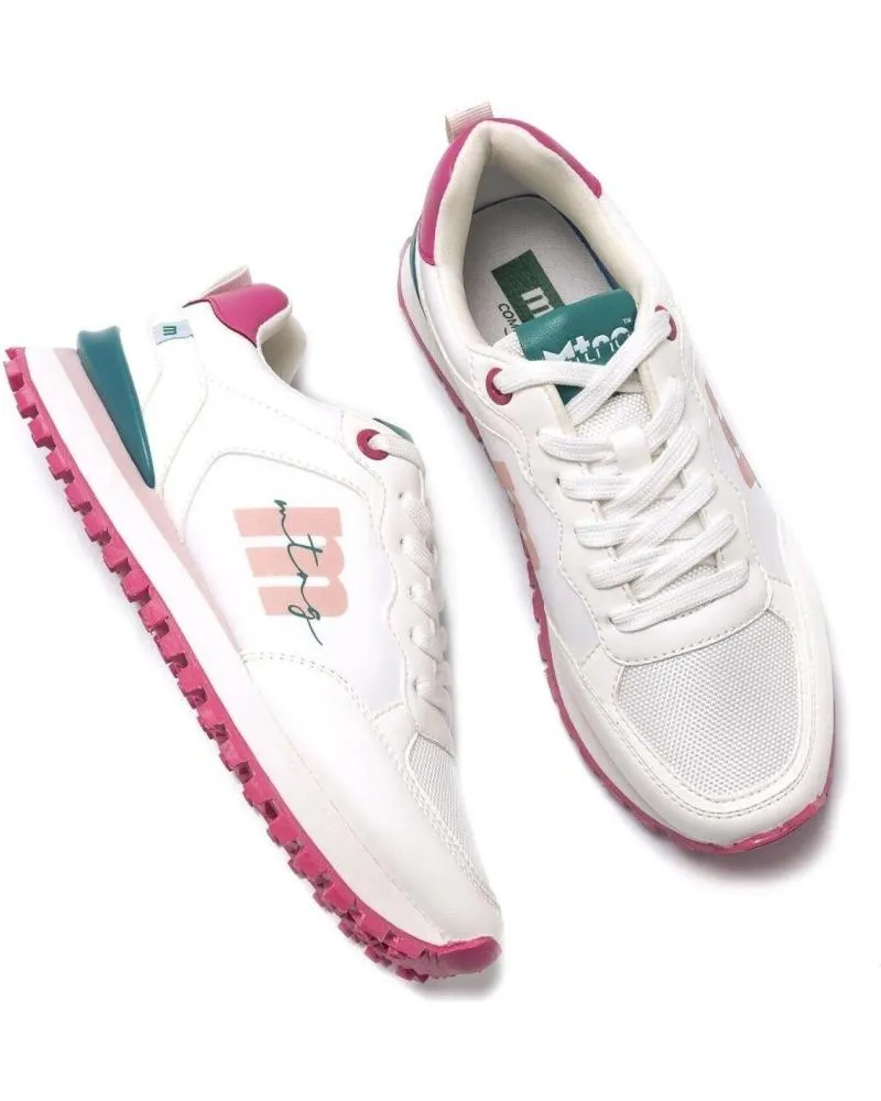 Zapatillas deporte de Mujer MTNG 60335 BLANCO