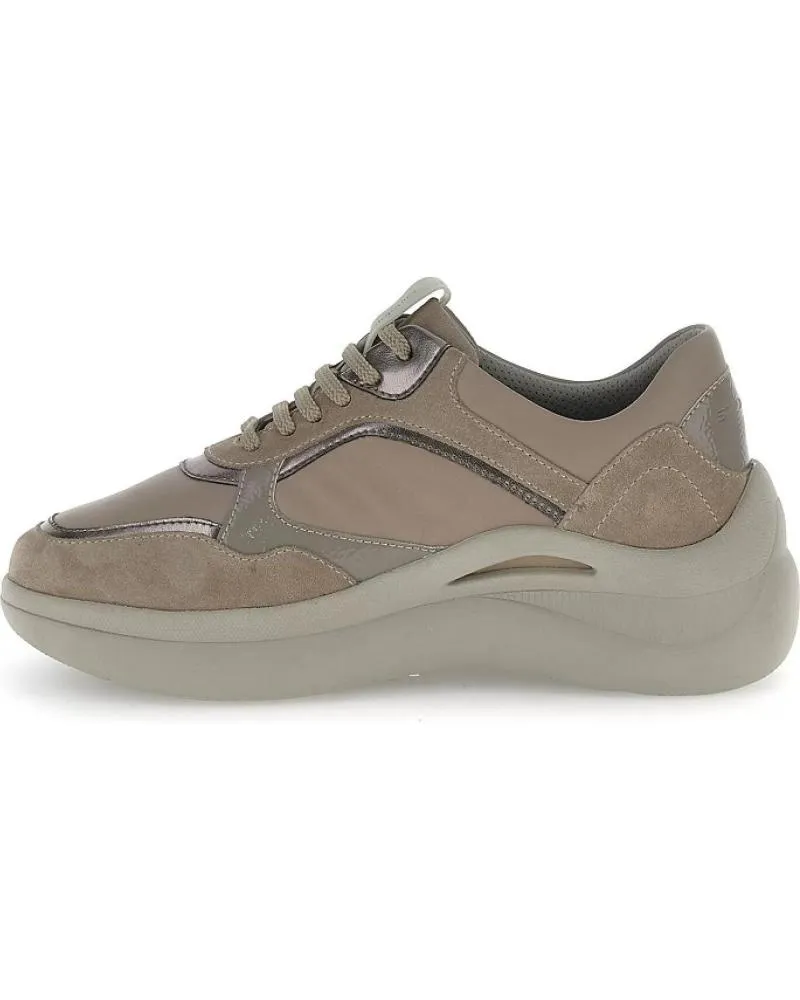 ZAPATILLAS DEPORTE STONEFLY  DE MUJER ROCHA 6 NAPPA LTHVELOUR 221678 MARRN  MARRóN
