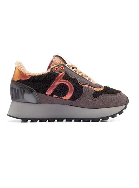 Duuo Calma High Brown Women's Sneakers