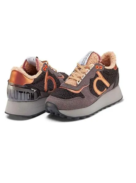 Duuo Calma High Brown Women's Sneakers