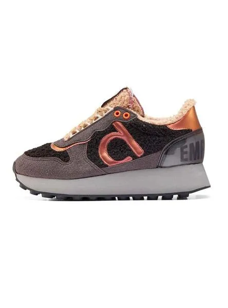 Duuo Calma High Brown Women's Sneakers