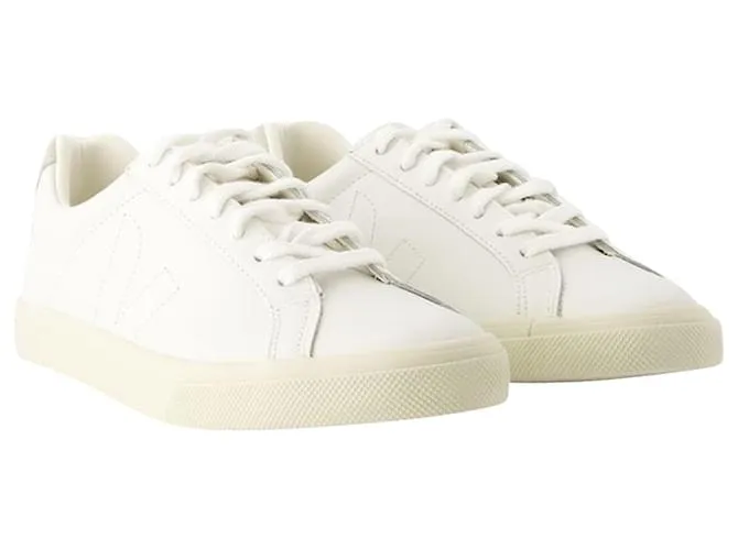 ZAPATILLAS ESPLAR  VEJA  PIEL  BLANCO 