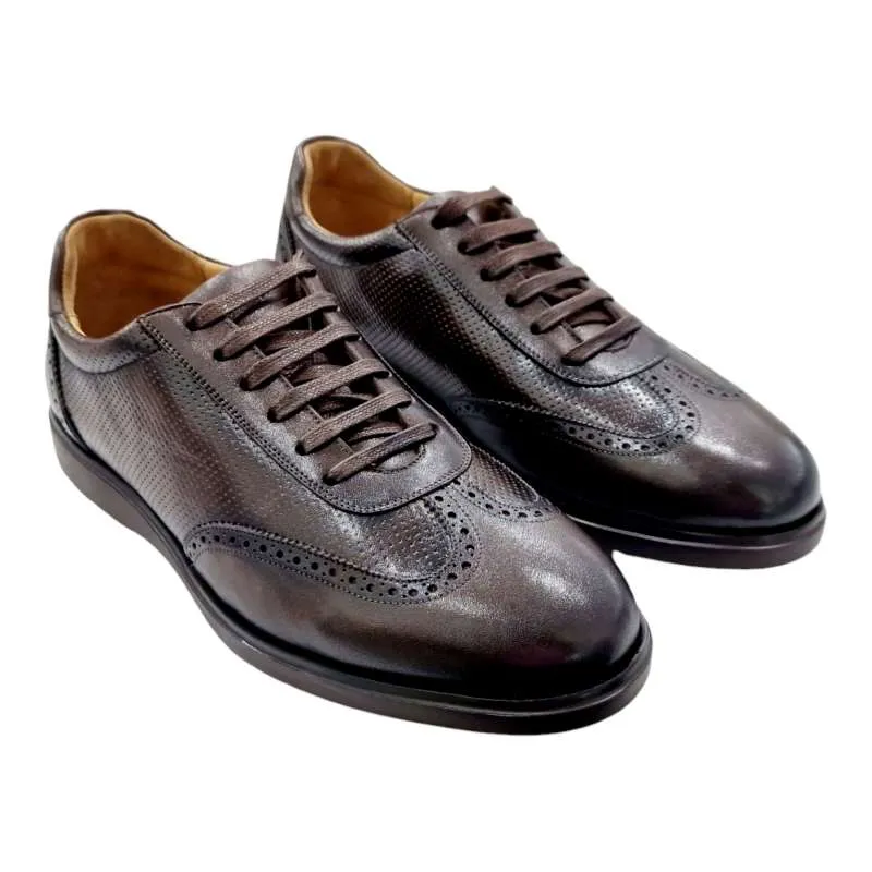 Men's Brown Oxford Dress Shoes