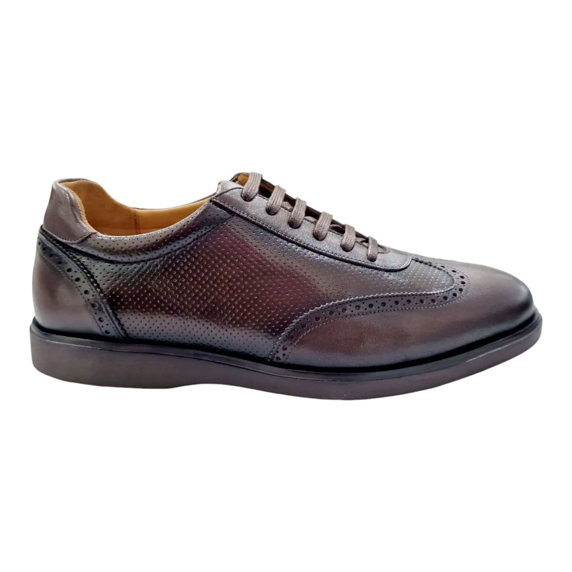 Men's Brown Oxford Dress Shoes