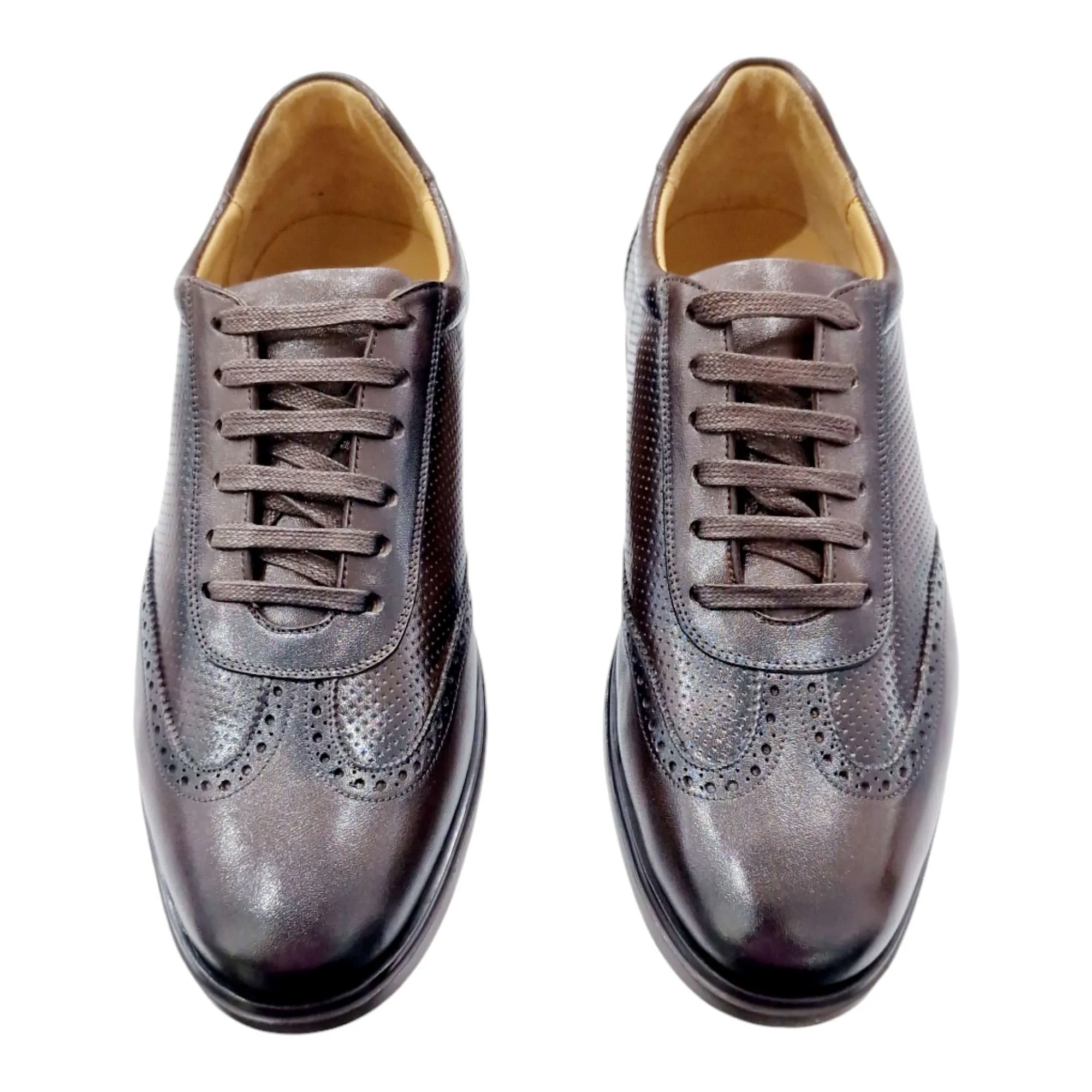 Men's Brown Oxford Dress Shoes