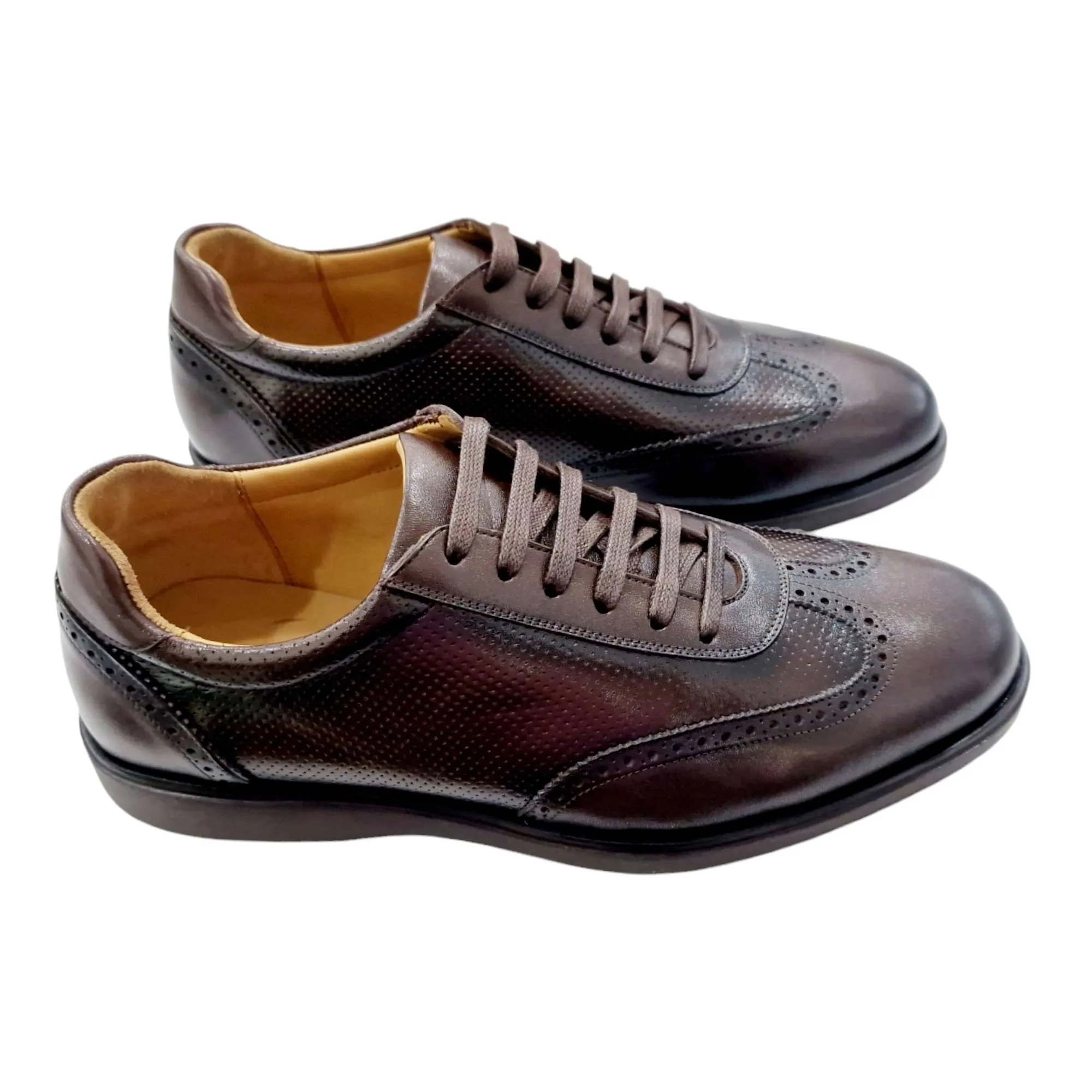 Men's Brown Oxford Dress Shoes
